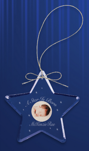 Crystal Star Ornament