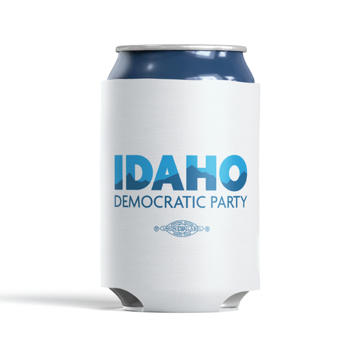 Idaho Dems - Mountain Logo (White Foam Can Cooler) Idaho Dems - Mountain Logo (White Foam Can Cooler)