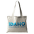 Idaho Dems - Mountain Logo (Natural Canvas Tote)