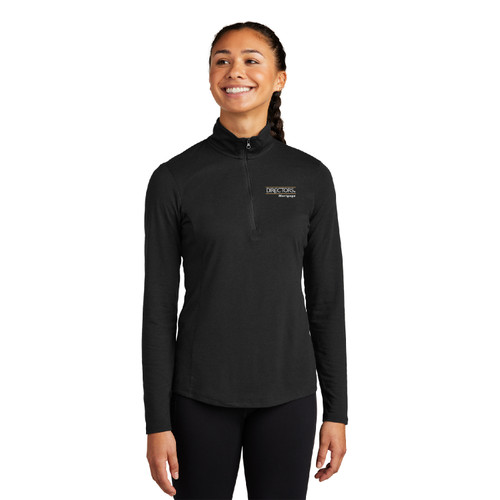 Sport-Tek Ladies PosiCharge Tri-Blend Wicking 1/4-Zip Pullover (12 Minimum)