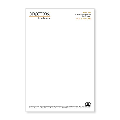 Souvenir® 4" x 6" Scratch Pad, 25 Sheet (Pack of 250)