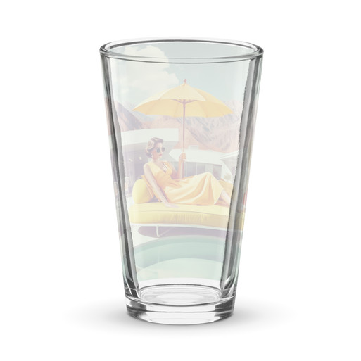Poolside Number Two Shaker Pint Glass