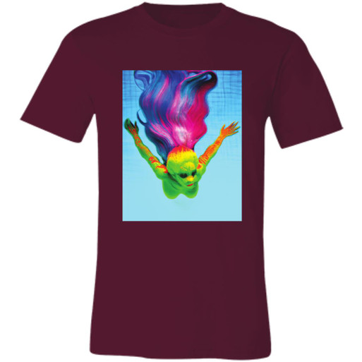 Goth Mermaid Unisex Jersey Short-Sleeve T-Shirt Goth Mermaid Unisex Jersey Short-Sleeve T-Shirt
