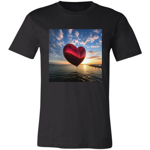 Inflatable Heart Unisex Jersey Short-Sleeve T-Shirt