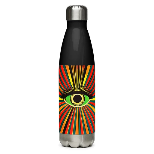 Psychedelic Eye Stainless Steel Water Bottle