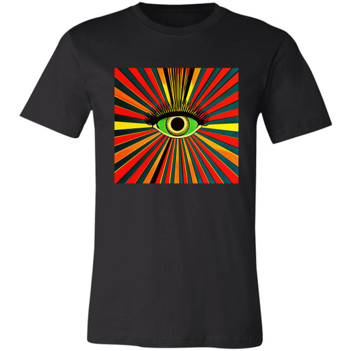 Psychedelic Eye Unisex Jersey Short-Sleeve T-Shirt