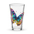 Trippy Butterfly Shaker Pint Glass