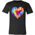 Tie Dye Heart Unisex Jersey Short-Sleeve T-Shirt