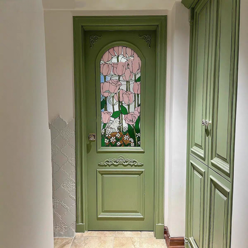 PARTIAL GLASS DOOR HGD9