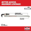 Milwaukee 48-22-7213: 10L Aluminum Pipe Wrench with POWERLENGTH Handle