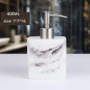 Lotion Bottle 500 ML Resin Soap Bottle Creative Hotel Marble Shampoo