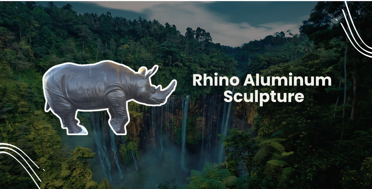 Rhino Aluminum Sculpture: Durable Outdoor Art That Lasts for Years