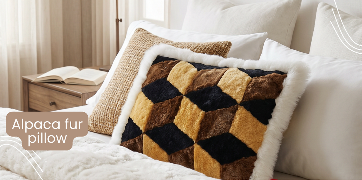 Handmade Alpaca Fur Pillows: The Beauty of Natural Texture