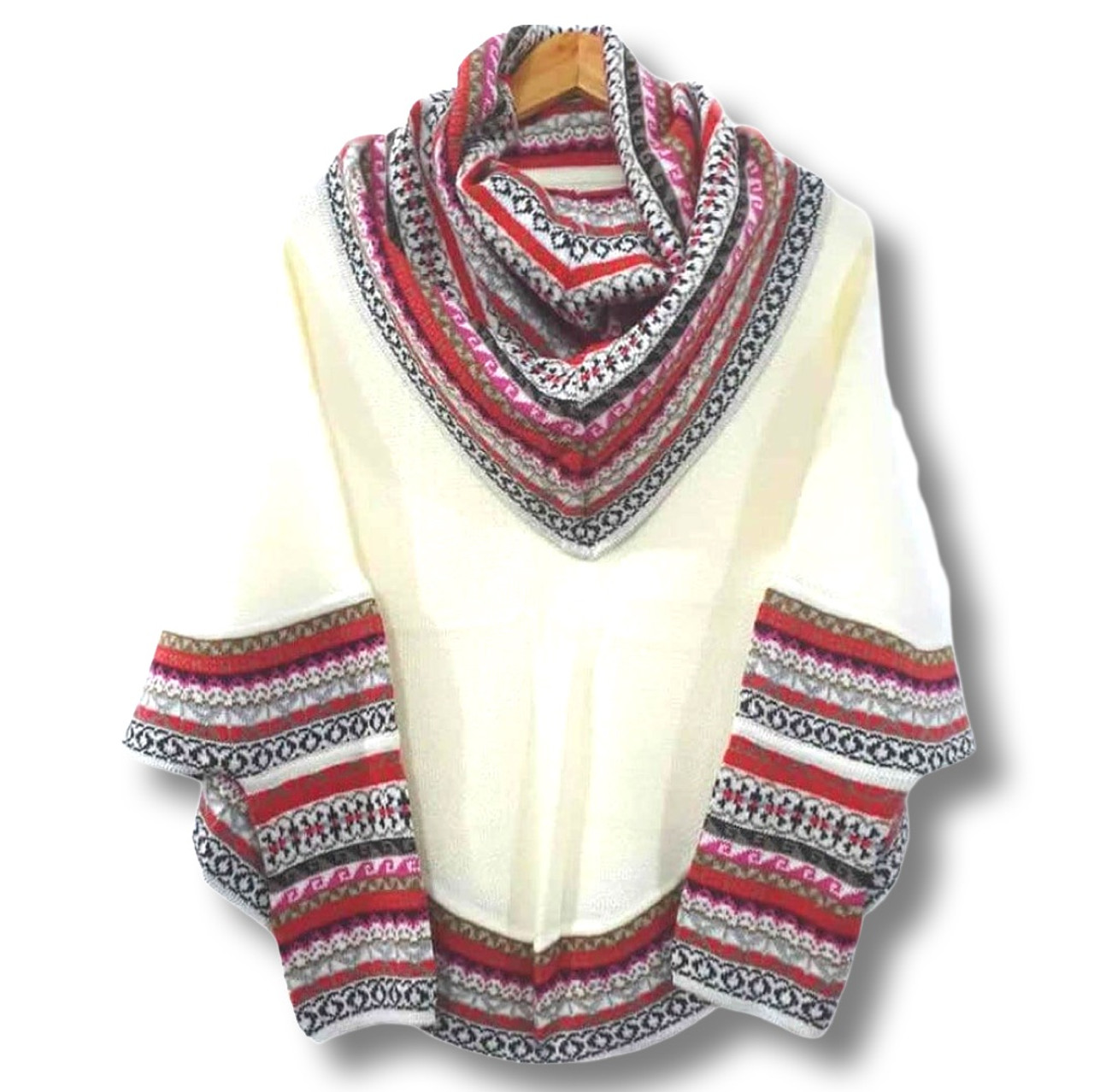 Louis Vuitton Wool Cape Cable Knit Poncho at 1stDibs