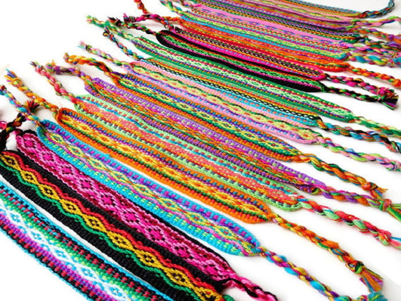 Sweden Flag friendship bracelet Swedish woven cotton gift
