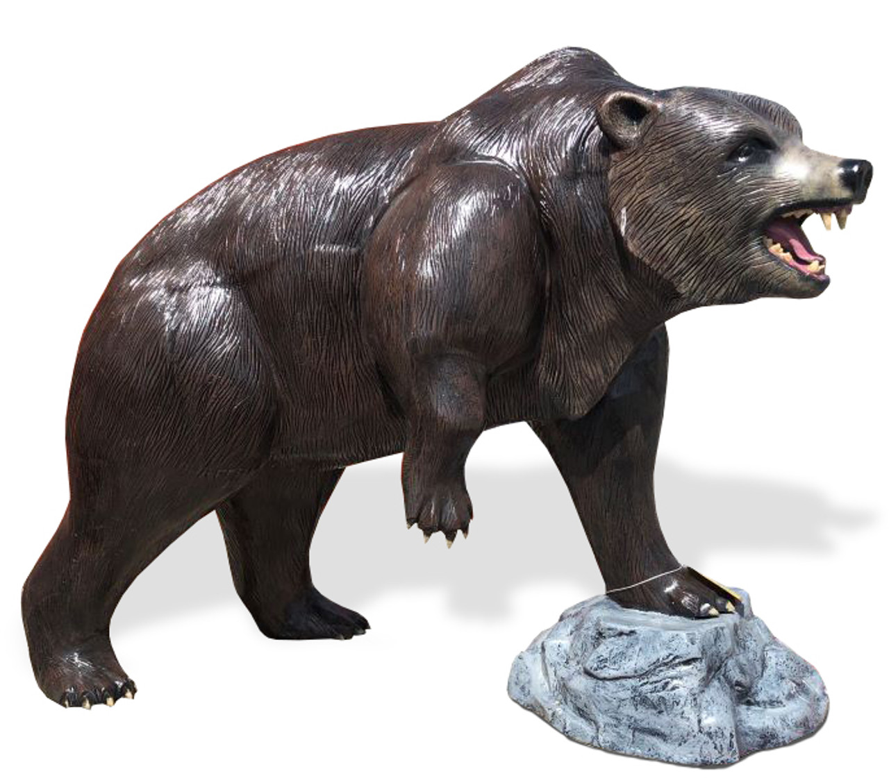 grizzly bear statues