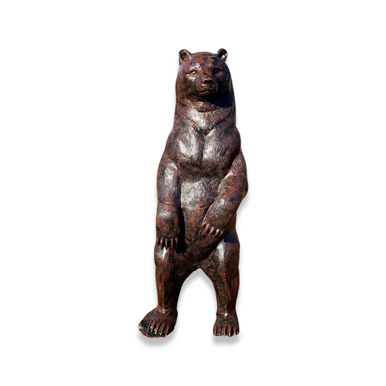 grizzly bear statues