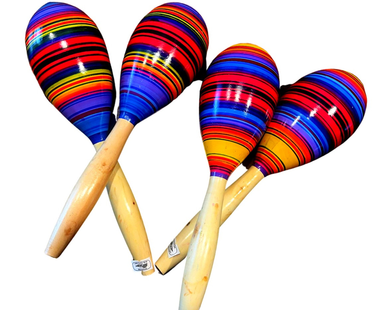 Wood Maracas - Rhythm Band Instruments Wood Rumba Shakers Shakers  Percussion Instrument Party Favors