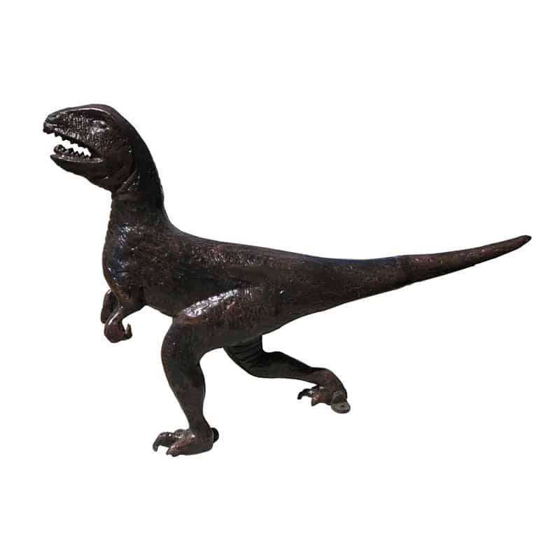 Sanyork Fair Trade Raptor Dinosaur Garden Decor