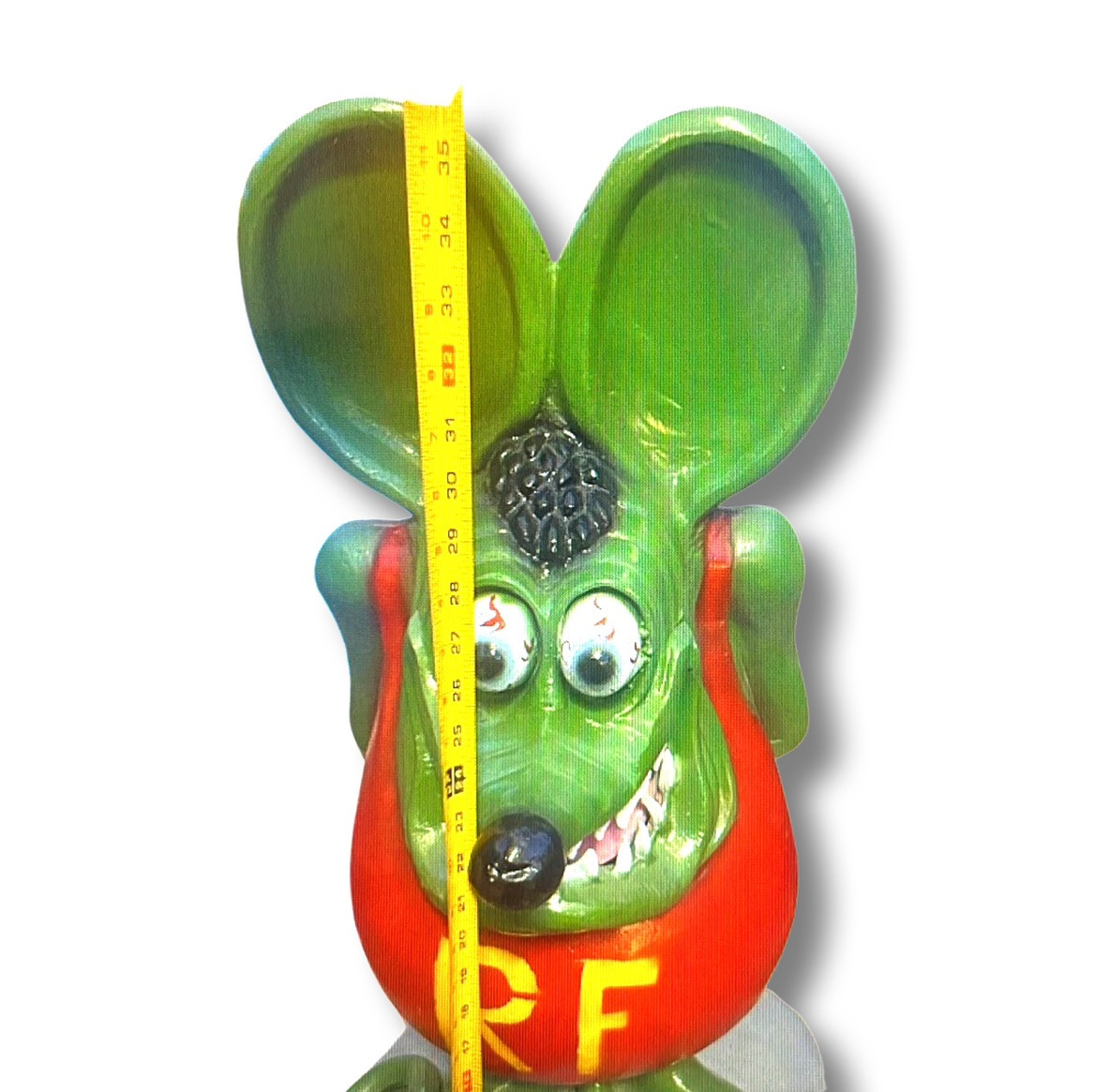 Hot Rod Monster Rat Fink Crazy Grotesque Mouse Recycled Aluminum