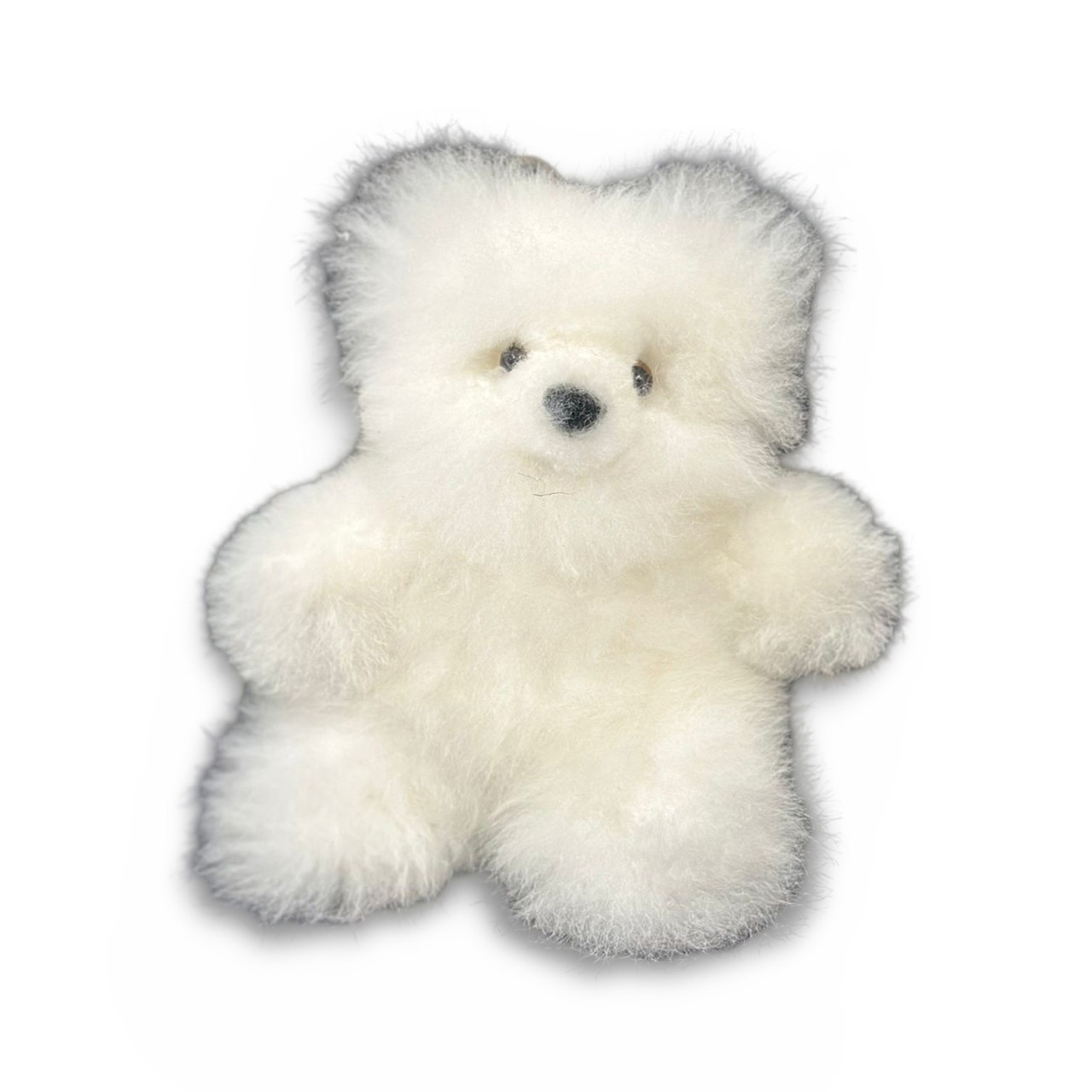Tiny Baby Alpaca Fur Teddy Bear Mixed Colors 6