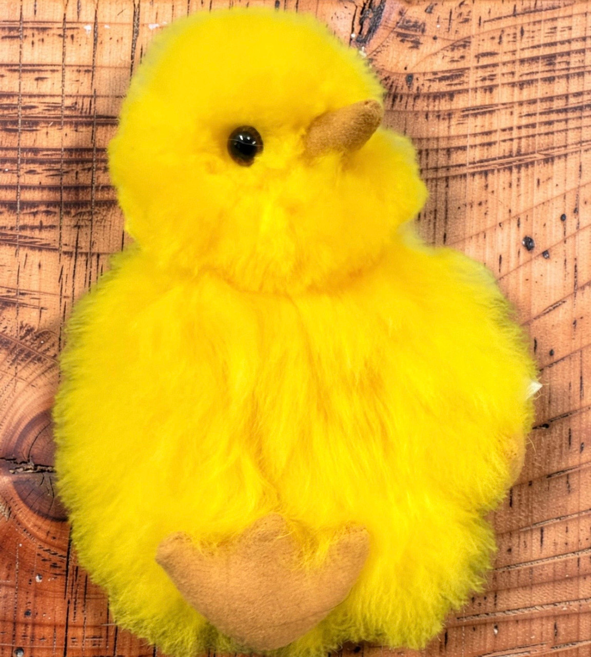 Baby Alpaca Fur Peguin Plush Doll