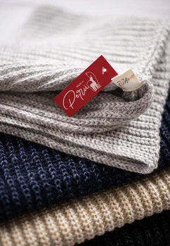 100% Alpaca Chunky Knit Ultra Warm and Soft Scarf