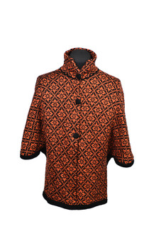 Women's Cape One Size Two Tone Design Women's Cape One Size Two Tone Design