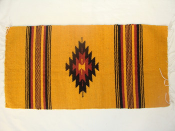 Runner 10" x 24" Medallion Pattern Hand Woven in 100% Sheep Wool Runner 10" x 24" Medallion Pattern Hand Woven in 100% Sheep Wool