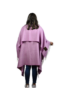 Back Side Alpaca One Size Large Wrap Shawl Cover Up Back Side Alpaca One Size Large Wrap Shawl Cover Up