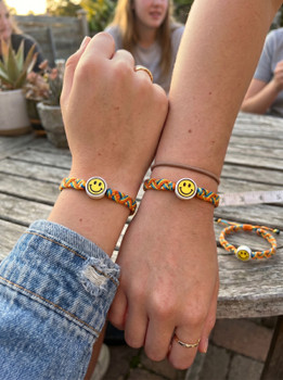 Friendship Bracelets Beaded - Smiley Face