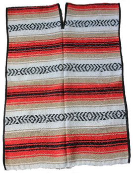 Poncho Falsa Adult One Size Reversible Traditional Mexico Poncho Falsa Adult One Size Reversible Traditional Mexico