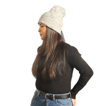 Interwoven 100% Alpaca Knit Beanie in Assorted Colors Interwoven 100% Alpaca Knit Beanie in Assorted Colors