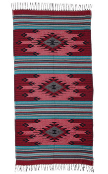 Stunning Design and Color Shawl Wrap Made in Alpaca Blend