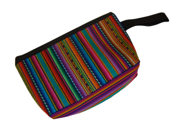 Make Up Pouch Zippered Cylinder Purse Bag Cosmetics Satchel  4.5" x 6.5" Make Up Pouch Zippered Cylinder Purse Bag Cosmetics Satchel  4.5" x 6.5"