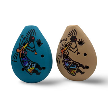 Ocarina - Kokopelli Southwest Collection Assorted Colors 3" Ocarina - Kokopelli Southwest Collection Assorted Colors 3"