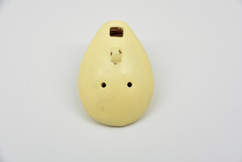 Ocarina Instrument Flute Peru Whistle with Six Holes Top and Two Bottom Clay