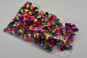 Zipper Pull BOHO Chic Bag Charm Gift for Women Pom Gift Ideas Pack