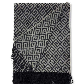 Paracas Black and Gray Tones Throw Blanket in 100% Alpaca Peru Paracas Black and Gray Tones Throw Blanket in 100% Alpaca Peru