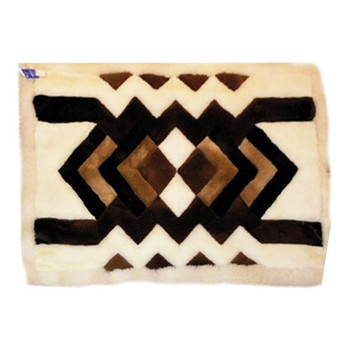 Alpaca Fur Rug Spider Pattern Rectangular 36" x 48" - Design 14 Alpaca Fur Rug Spider Pattern Rectangular 36" x 48" - Design 14