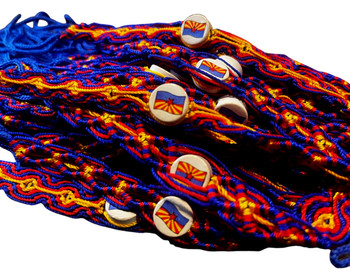 Arizona Flag State Flag Bracelet 50 Pack Arizona Flag State Flag Bracelet 50 Pack