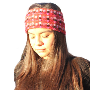 Alpine Hand Knit Winter Headband Head Warmer 100% Alpaca Mixed Colors Alpine Hand Knit Winter Headband Head Warmer 100% Alpaca Mixed Colors