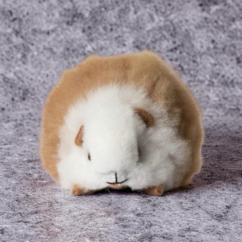 Natural Baby Alpaca Fur Guinea Pig Cavies Pets 7" Super Soft