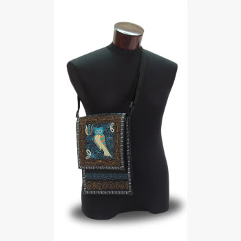 Embroidered 10" x 14" Tablet Bag with Pockets Peru