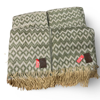 Soft Green Shades Alpaca Smooth and Soft Blanket Two Tone Two Sides Soft Green Shades Alpaca Smooth and Soft Blanket Two Tone Two Sides