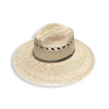 Fedora Straw Bailey Palm Hat from Mexico Handmade One Size