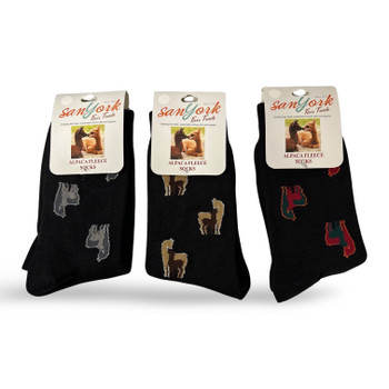 Mom and Baby Alpaca Fine Socks Unisex Adult One Size from Size 7 to 12 Mom and Baby Alpaca Fine Socks Unisex Adult One Size from Size 7 to 12