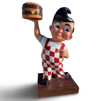 Big Boy Classic Burger Restaurant Fast Food Retro Aluminum Cast