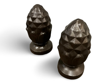 Architectural and Garden Finial Artisan Crafted Bronze Finish