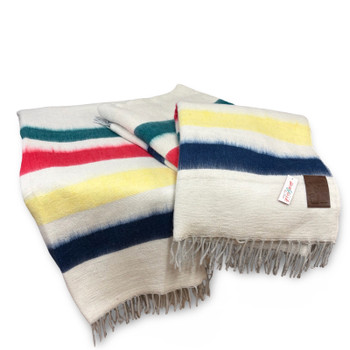 Frontier Alpaca Trade Blanket Throw Wrap Bedcover